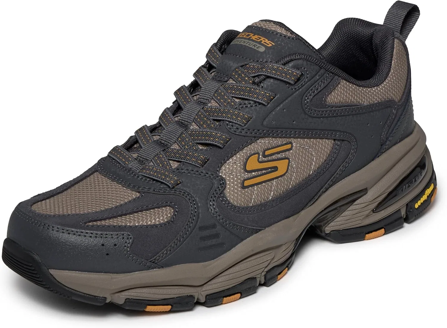 Мужские кроссовки Skechers Vigor 3.0 Taestro, Dark Grey Gold.