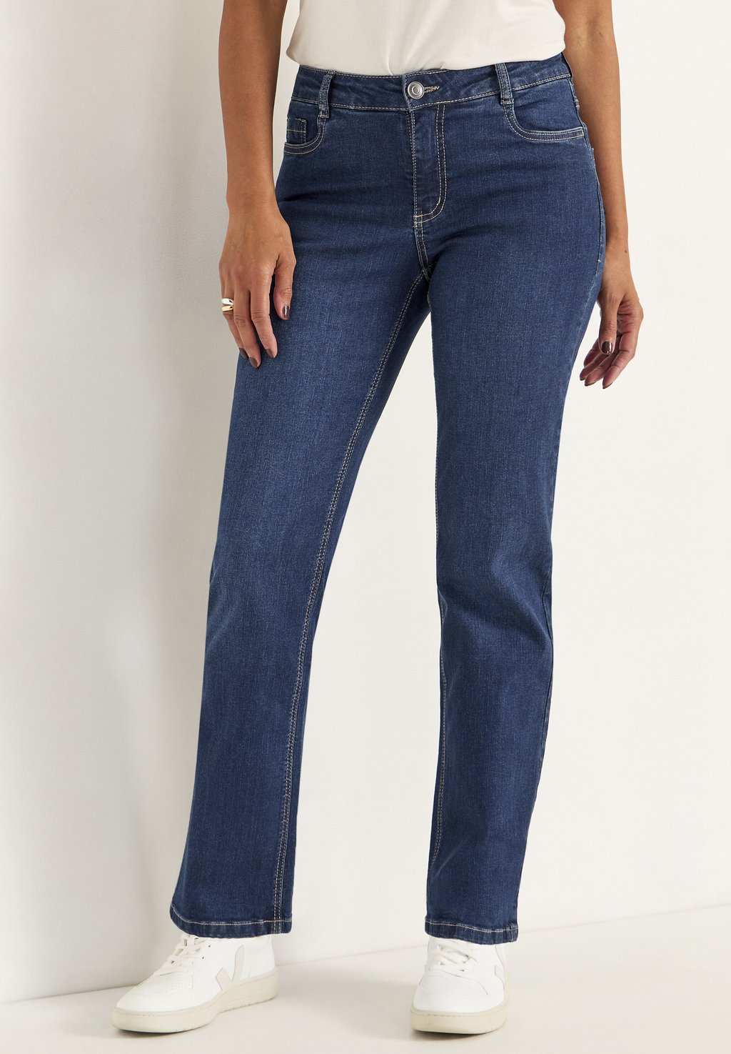 

Джинсы прямого кроя COMFORTABLE STRETCH Cellbes of Sweden, синий