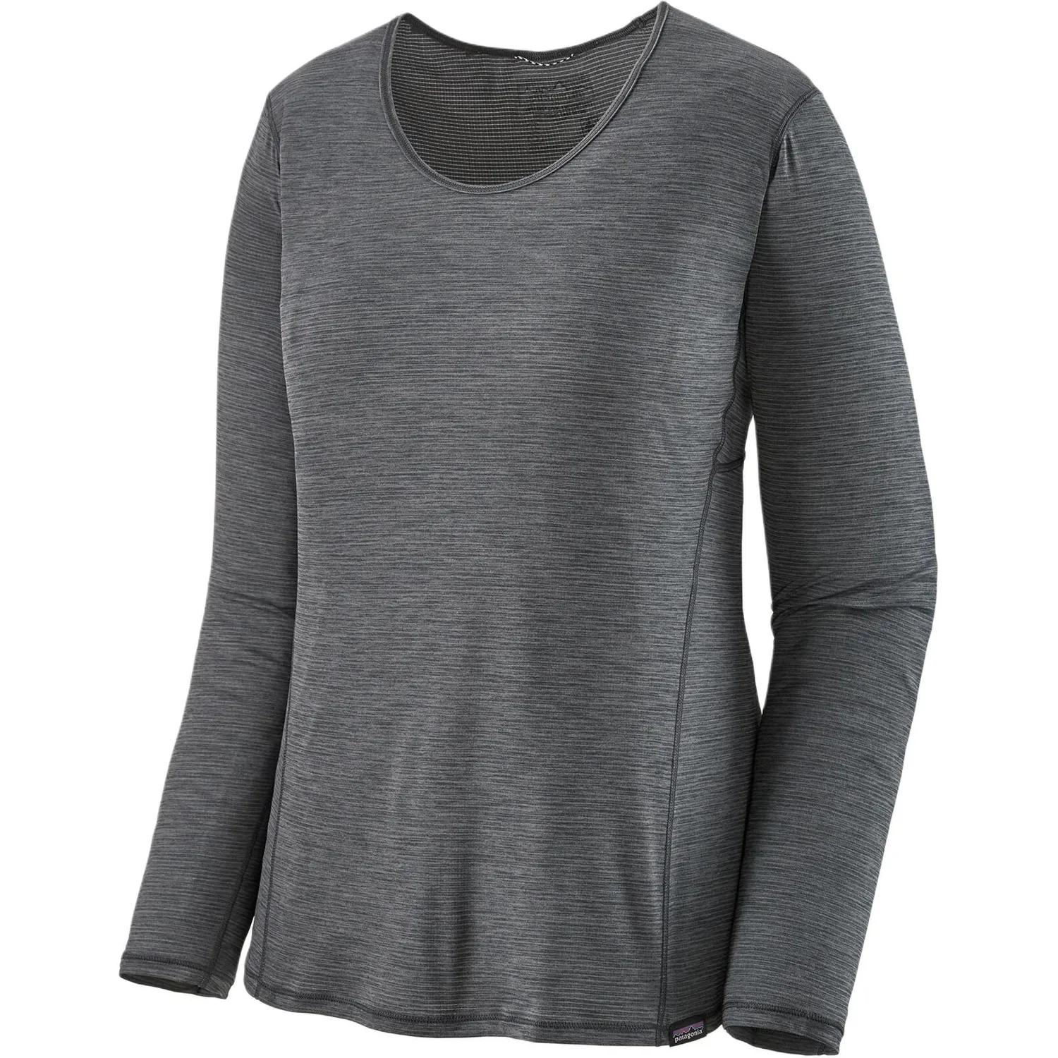 Футболка женская с круглым вырезом умеренного прямого кроя Patagonia, Smolder Blue