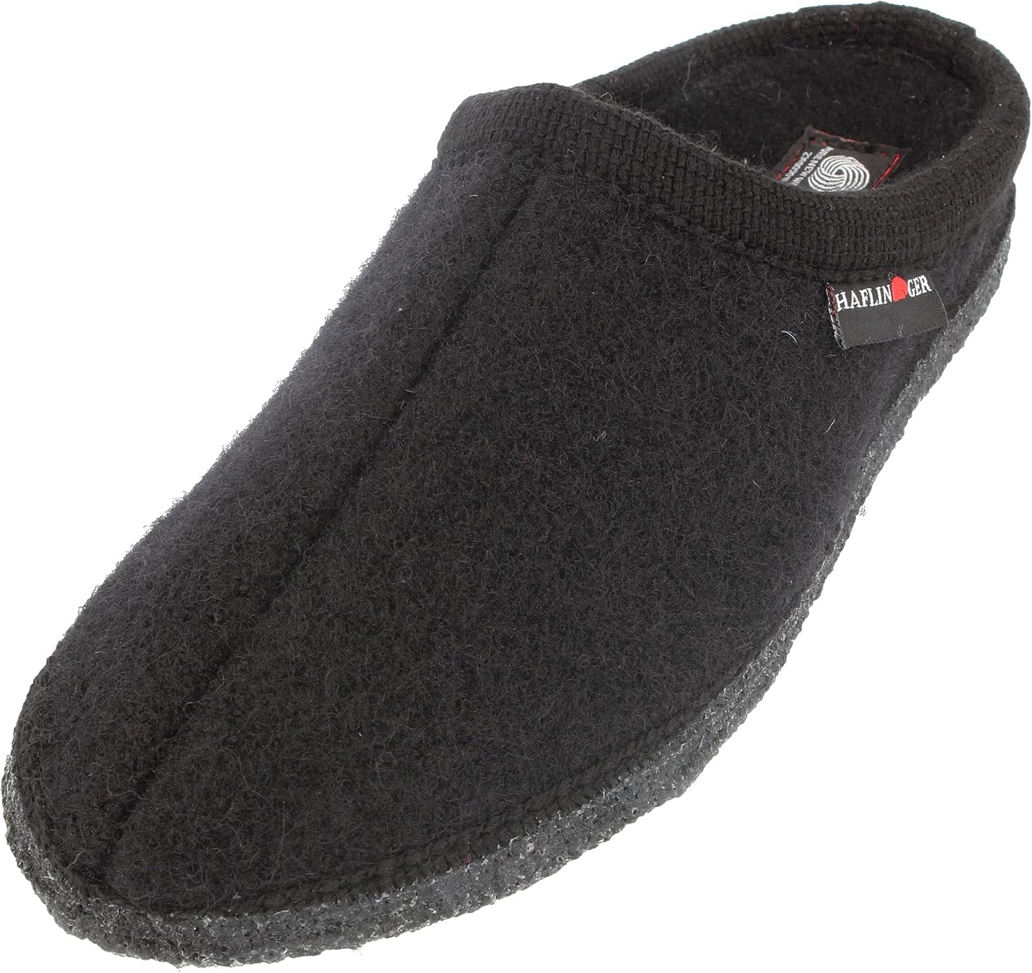 

Мужские тапочки HAFLINGER Walktoffel Alaska низкие, черный