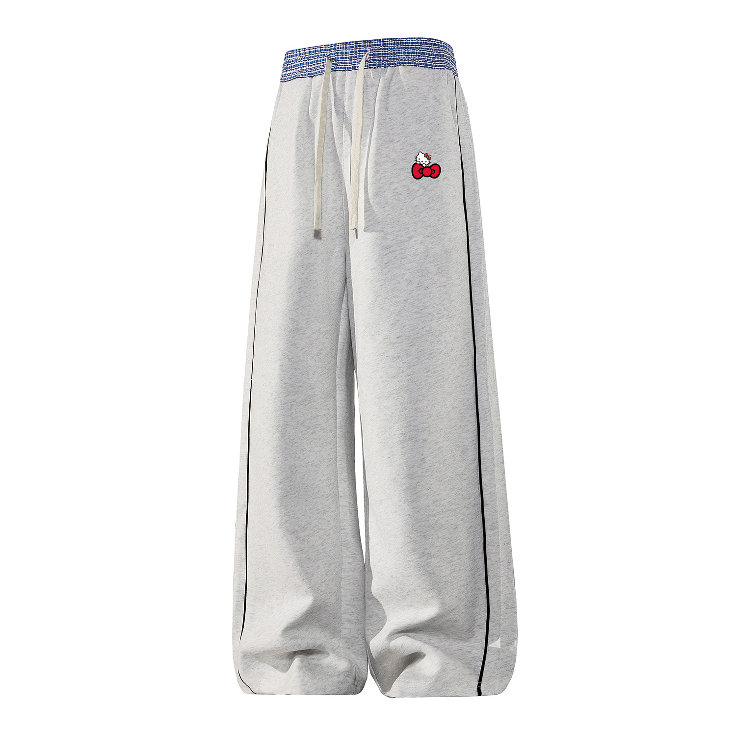 

Хэлло Китти Хэлло Китти SS25 повседневные брюки Unisex Sanrio, белый