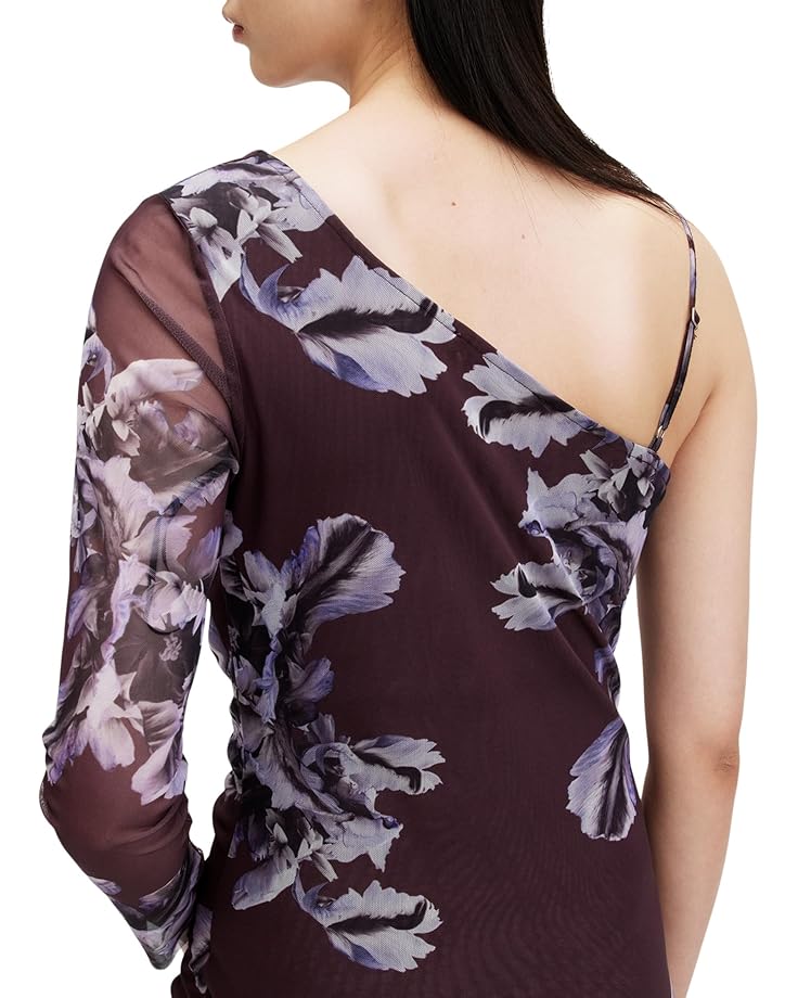 Платье AllSaints Eris Dress, цвет Monica Oxblood Red — фото 3
