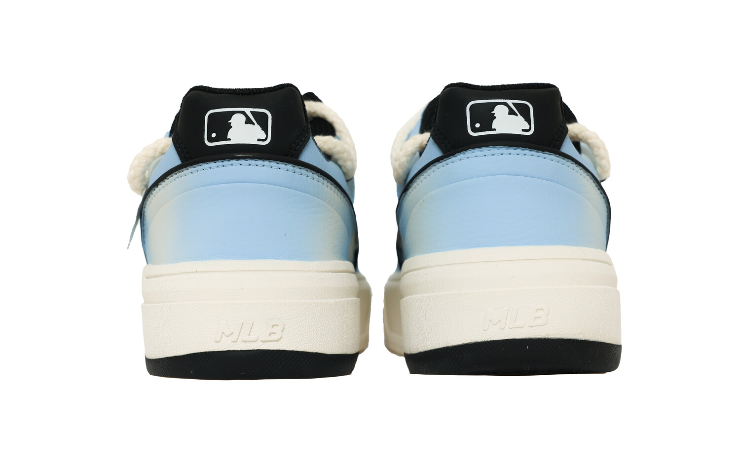 

Кроссовки MLB Chunky Liner Skateboarding Shoes Unisex Low-top Beige/Blue/Black, бежевый/синий/черный