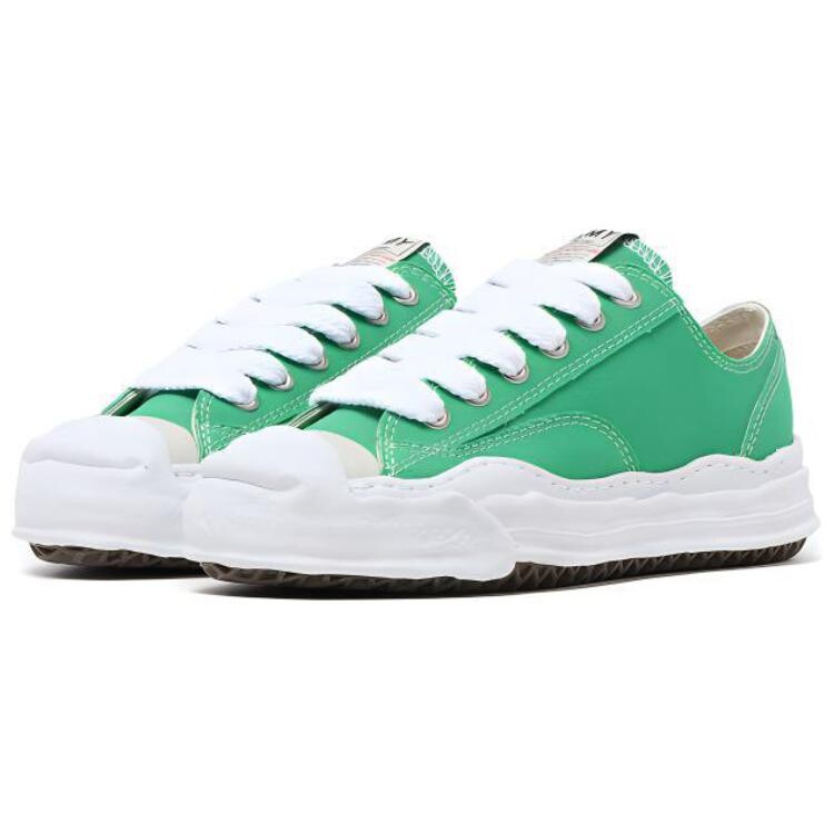 Кроссовки MIHARA YASUHIRO Hank Skateboarding Shoes Unisex Low-top, зеленый — фото 3