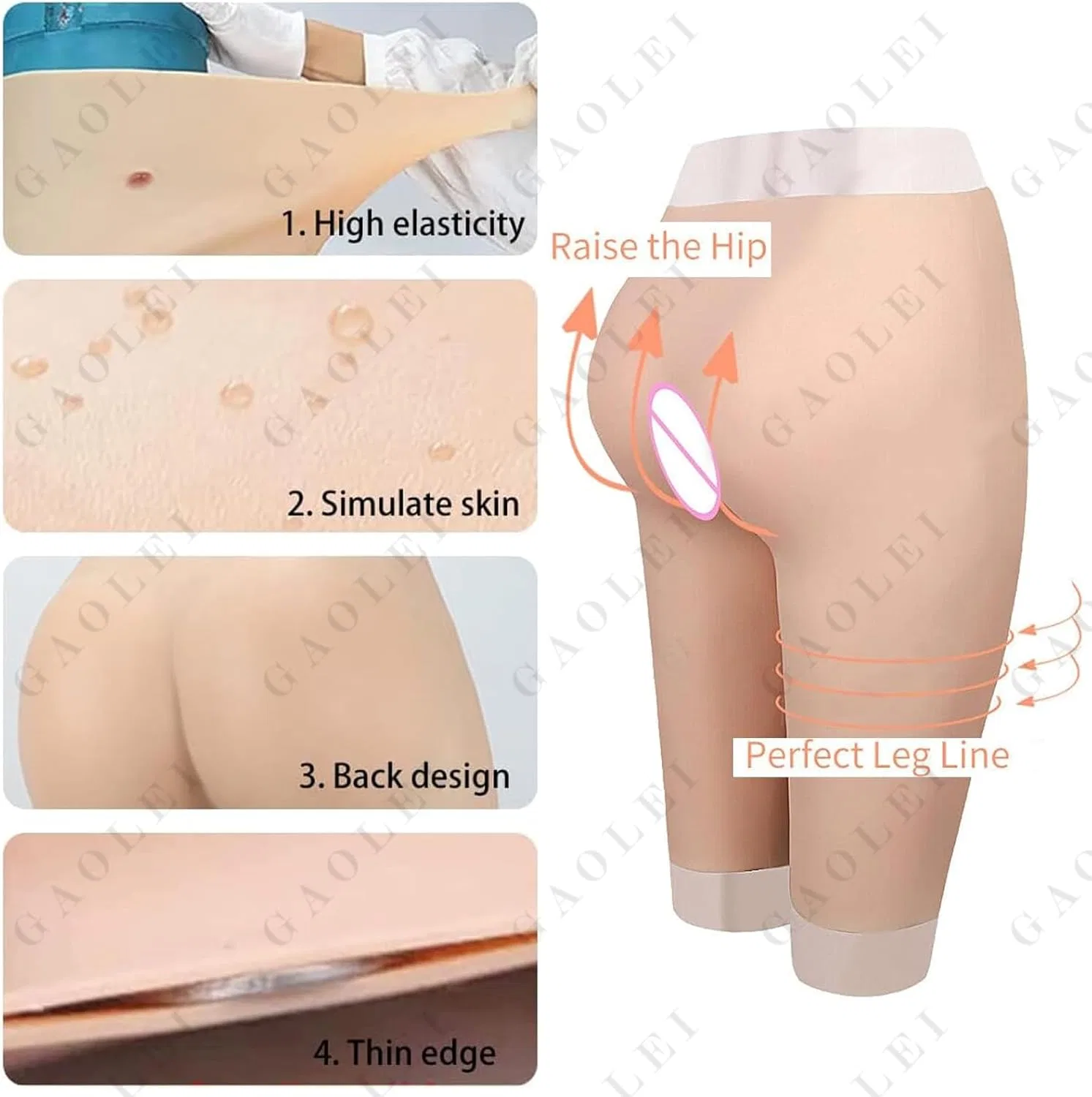 Shapewear, трусы-боксеры, слоновая кость — фото 3