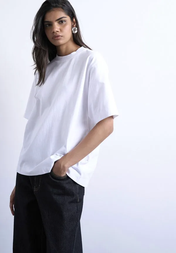 

Простая футболка Topshop, Snow White, Белый, Простая футболка Topshop, Snow White