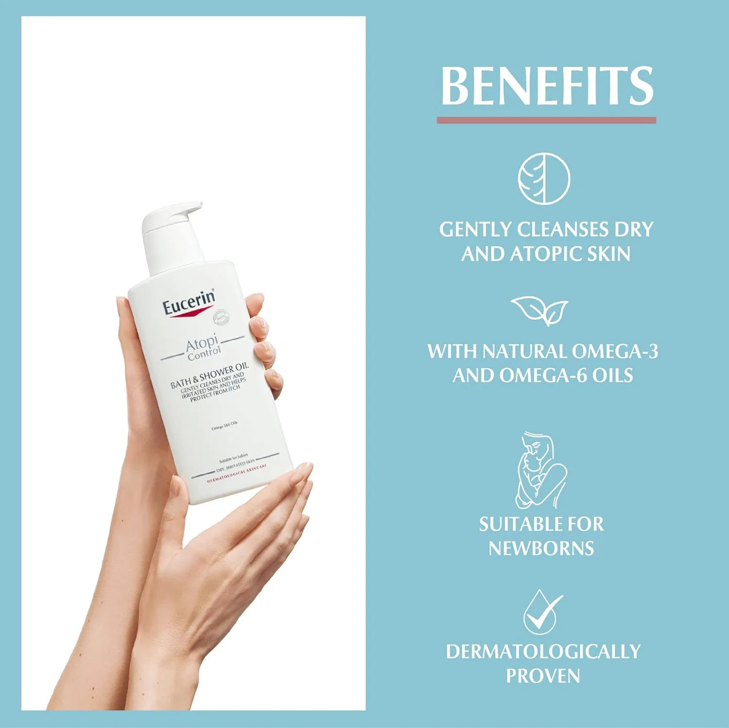 Масло для душа и ванны AtopiControl от Eucerin Eucerin — фото 2