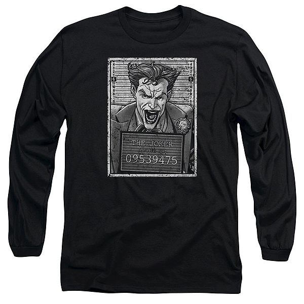 

Футболка с длинным рукавом Batman Joker Inmate Licensed Character
