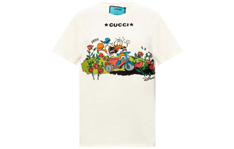 Футболка Disney x Gucci женская, белый
