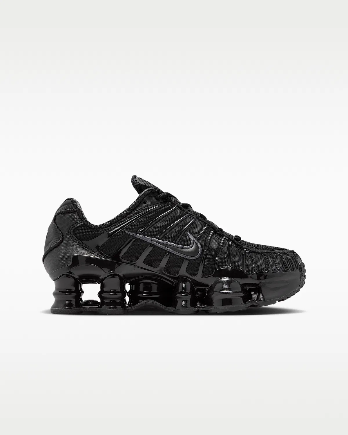 Детские кроссовки Nike Shox TL, Black/Metallic Hematite/Max Orange/Black — фото 3