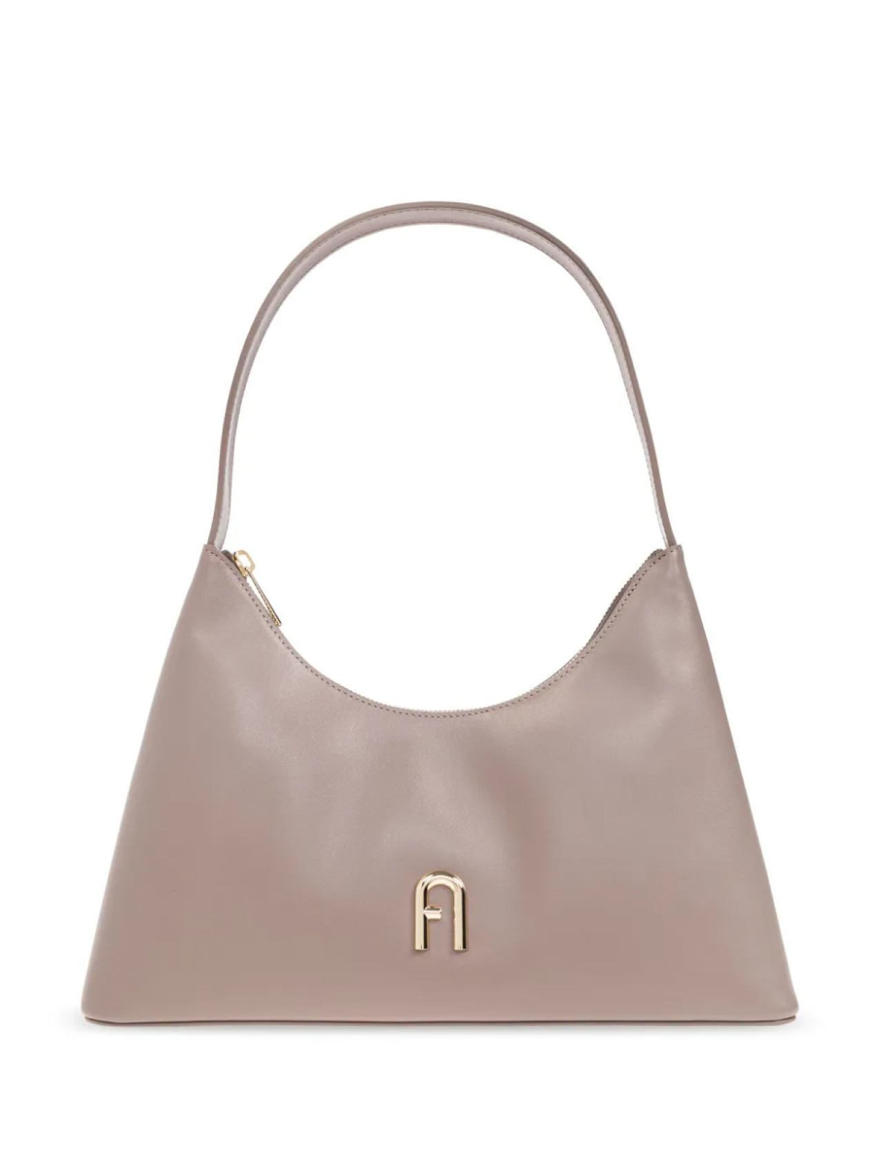 

Кожаная сумка-тоут Furla, нейтральный