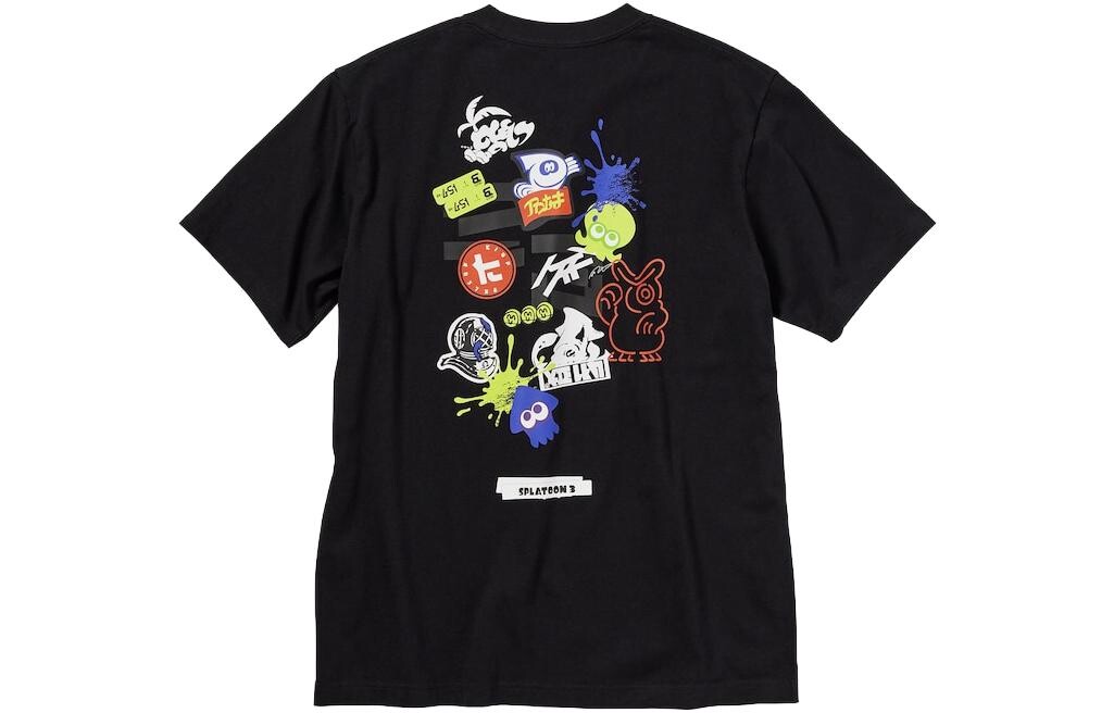 

UNIQLO Футболка унисекс, цвет Black