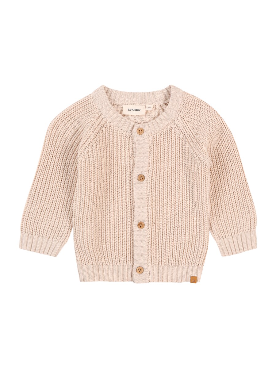 

Вязаный кардиган Lil'Atelier Knit Cardigan NBNEMLEN, белый