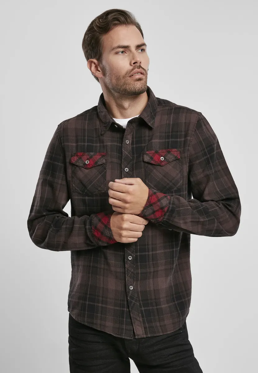 

Рубашка Brandit с длинными рукавами " Brandit Men's Duncan Checked Shirt" (1 шт.), коричневый