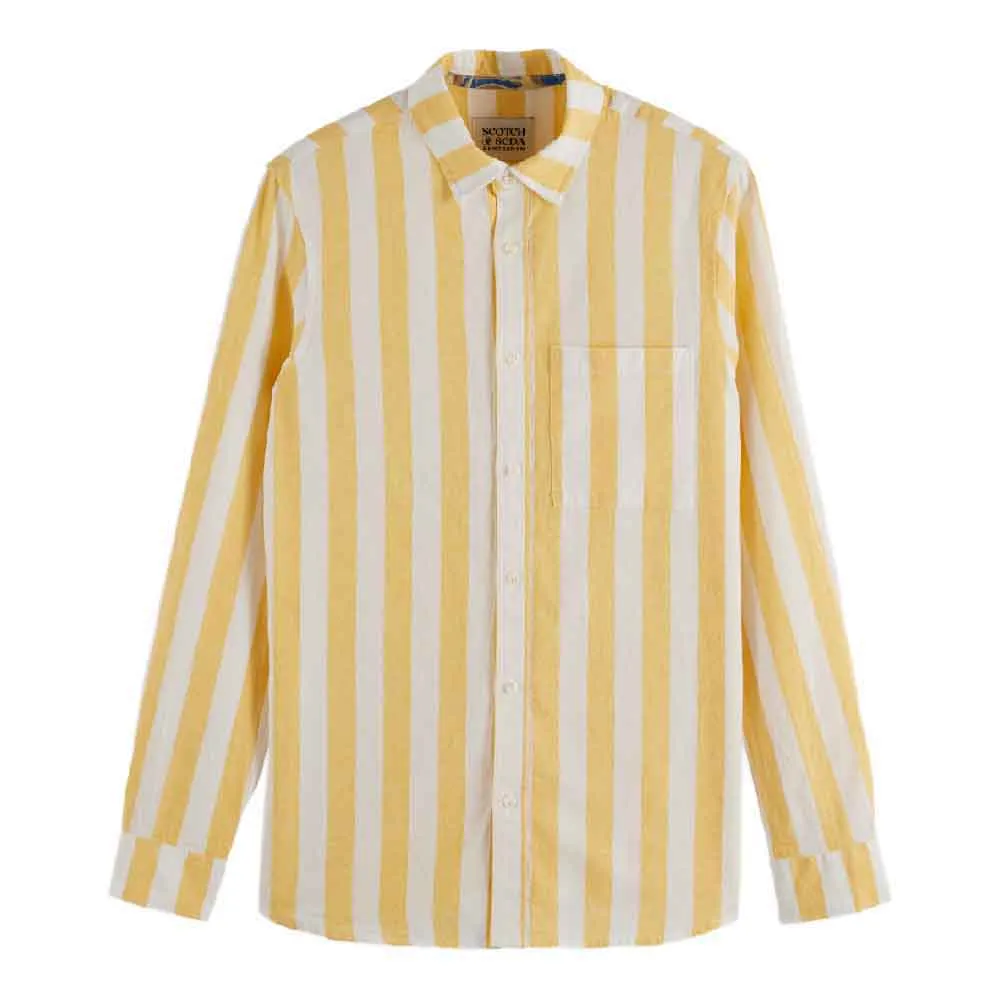 

Рубашка Scotch & Soda 180131 Regular Fit, желтый