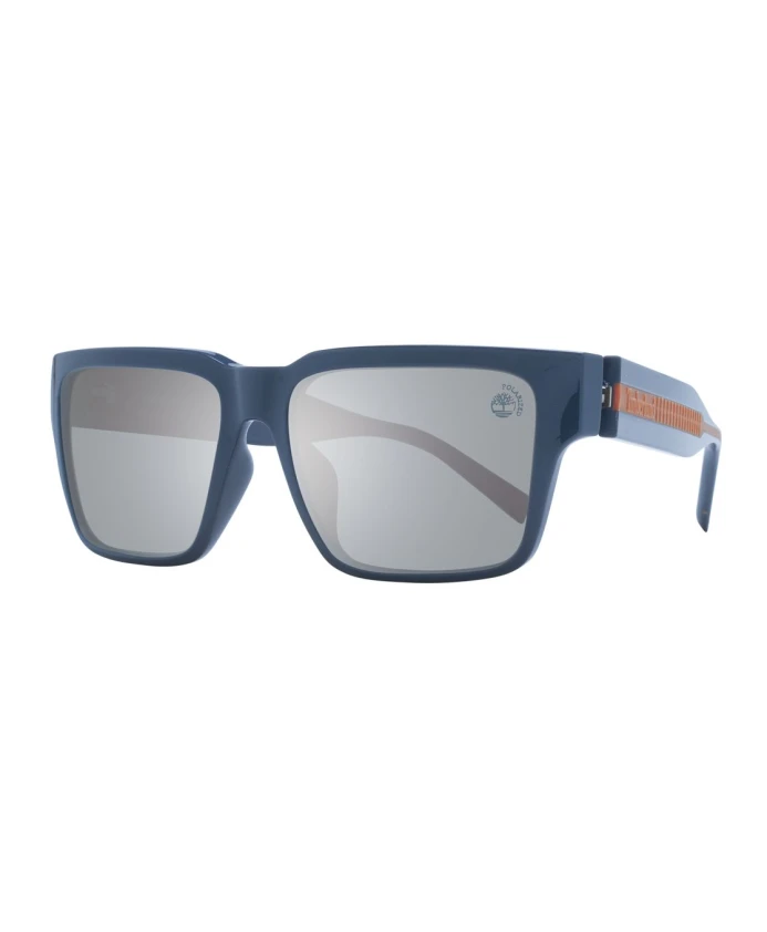 

Серые прямоугольные поляризованные солнцезащитные очки Timberland, синий