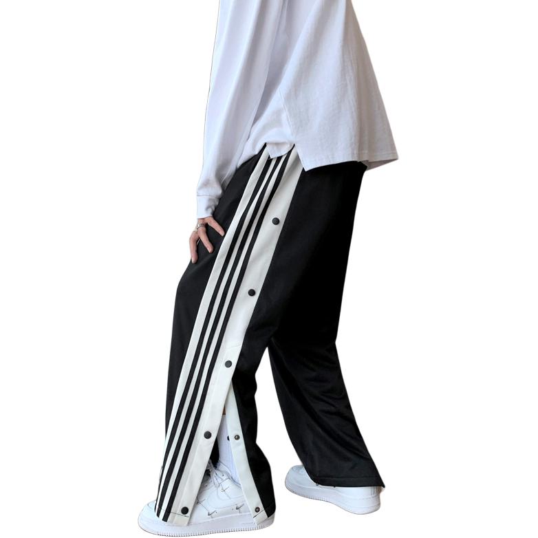 

Вязаные спортивные брюки Unisex TnTn, черный (полноразмерная застежка на пряжке)