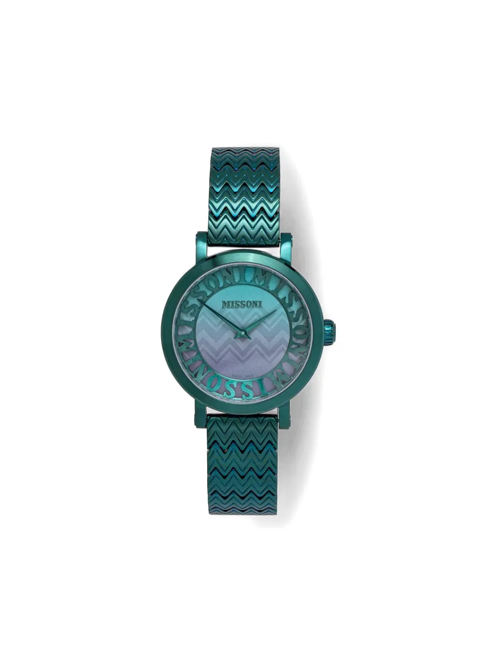 

Наручные часы Zigzag Teal 36 мм Missoni, зеленый