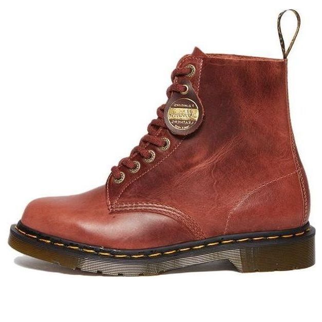 

Ботинки Dr. Martens 1460 Pascal Made in England Denver Leather Lace Up Boots 'Brown' 30576293, коричневый