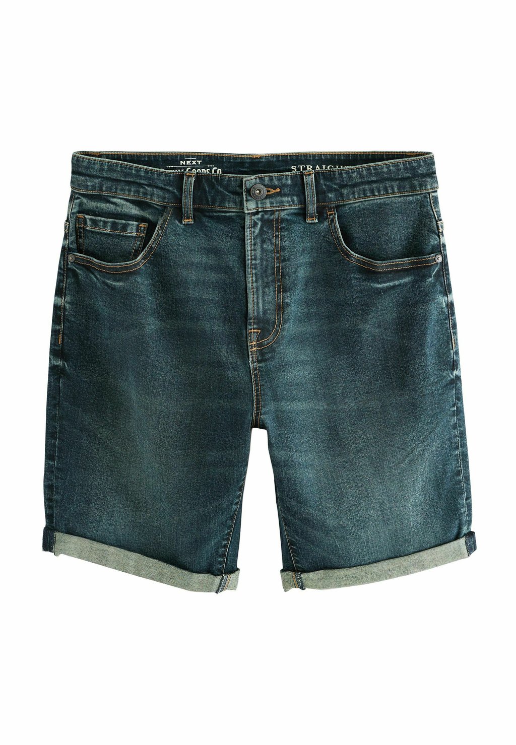 

Джинсовые шорты STRETCH STRAIGHT FIT Next, синий