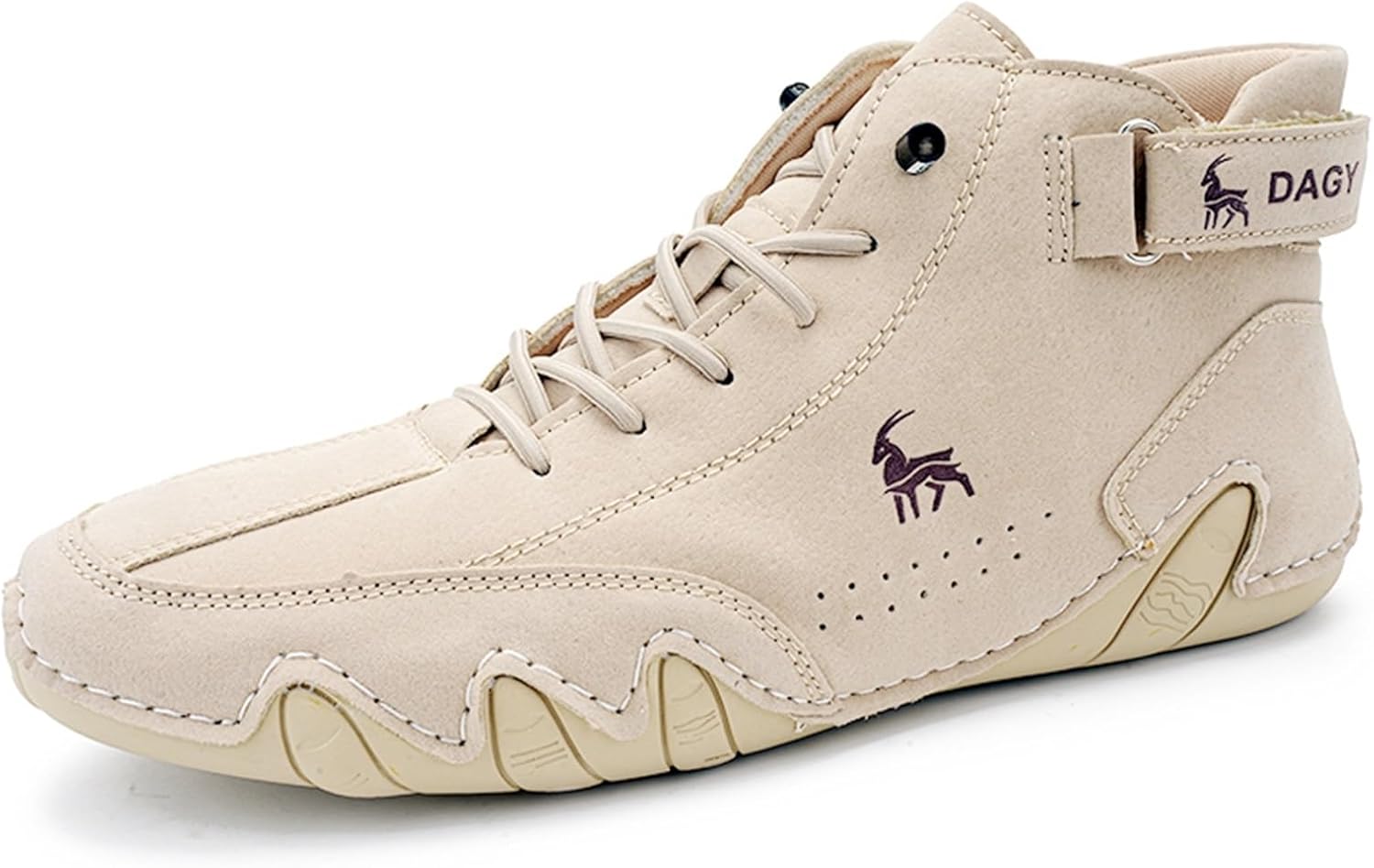 

Мужские ботинки Chukka итальянские ручной работы из замши, высокие походные ботинки, повседневные кроссовки, водонепроницаемые, легкие, высокие, ботинки до щиколотки, обувь для улицы, походов, кемпинга и вождения, на все сезоны Generic, хаки