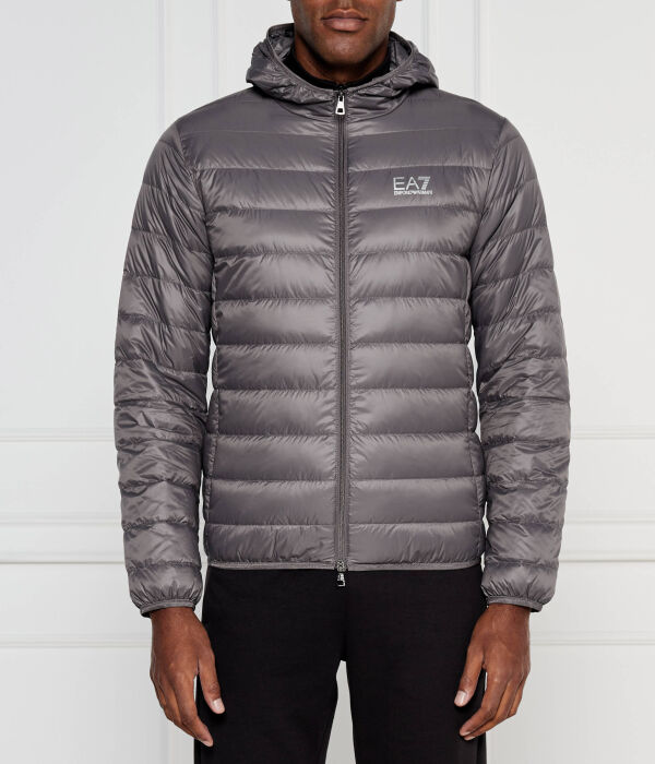 

Пуховик Ea7 Regular Fit, серый