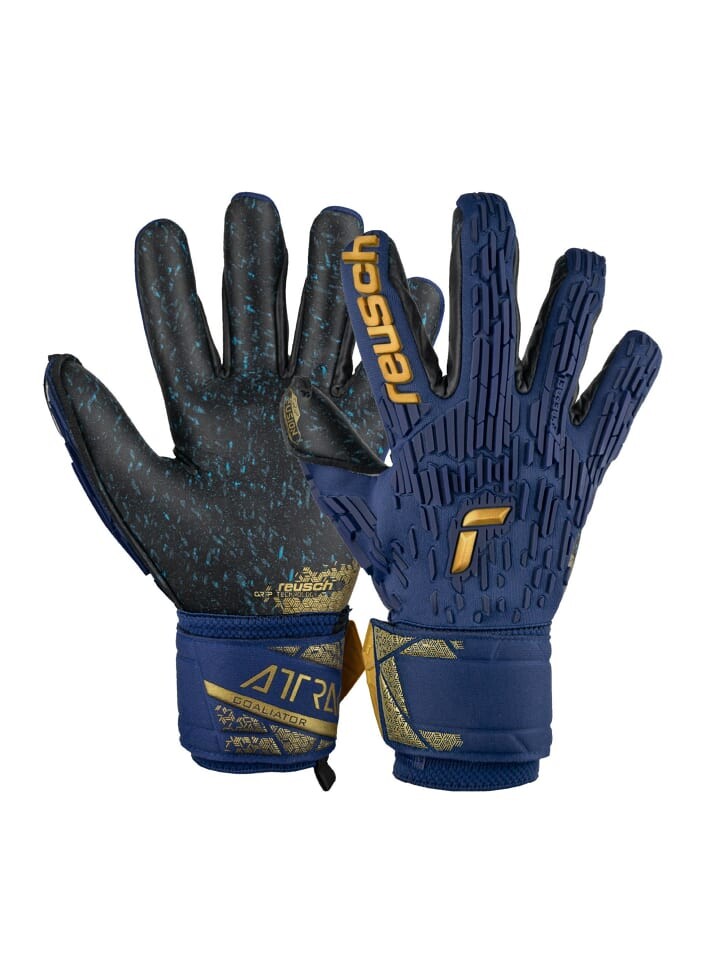 

Перчатки Reusch, цвет 4411 blue/gold/black