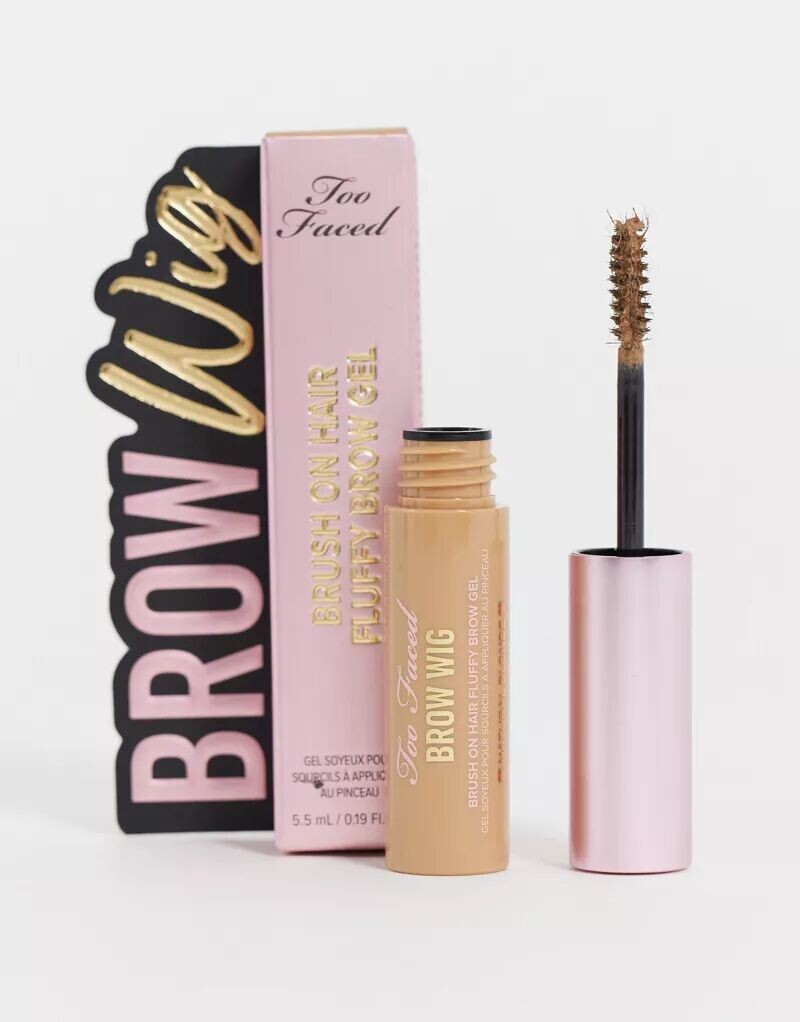 

Too Faced – Brow Wig Brush On Hair Fluffy Brow Gel – гель для бровей с кисточкой Too Faced Cosmetics