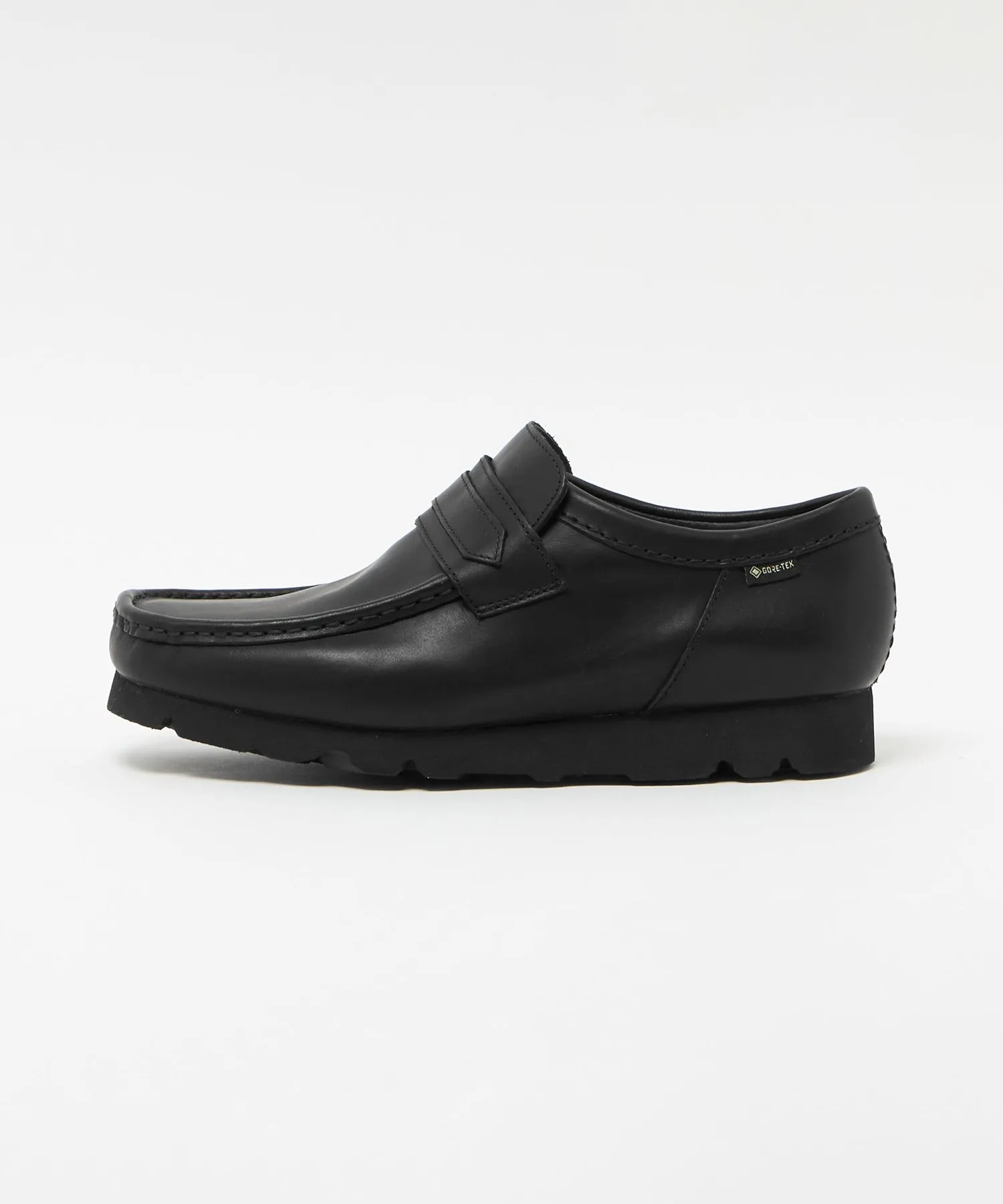 Мужские лоферы Clarks Originals Wallabee Loafers GTX черные