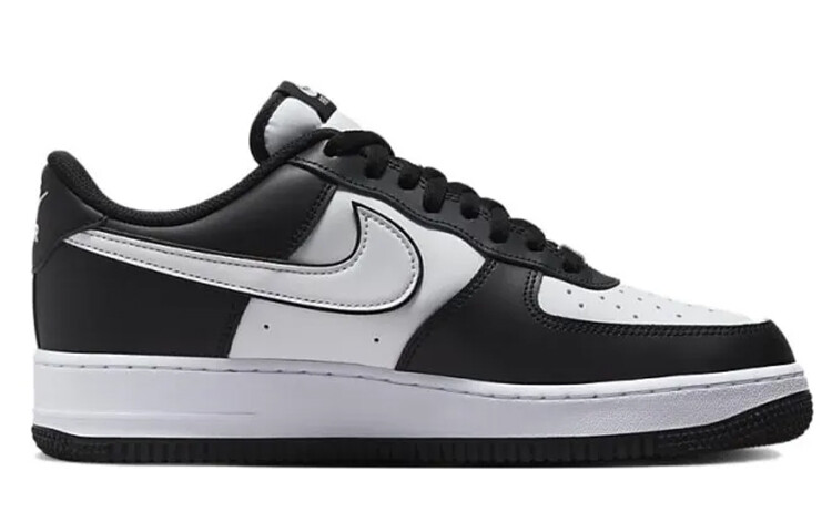 

Кроссовки Nike Air Force 1 Skateboarding Shoes Unisex Low-top White/black, черный/белый