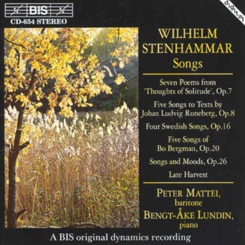 

CD диск Stenhammer / Mattrei / Lundin: Songs