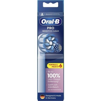 

Электрическая зубная щетка Oral-B Pro Sensitive Clean, 6 шт., мягкая чистка зубов, X-образная щетина