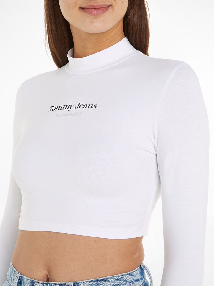 

Лонгслив Tommy Hilfiger, белый