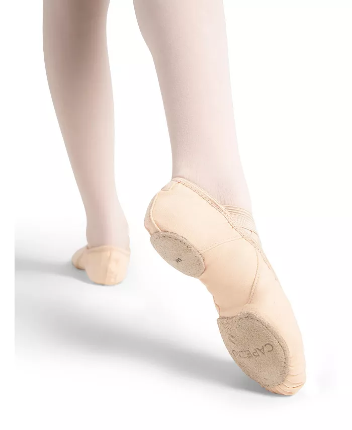 Детские балетки Hanami из узкого холста Capezio, розовый — фото 2