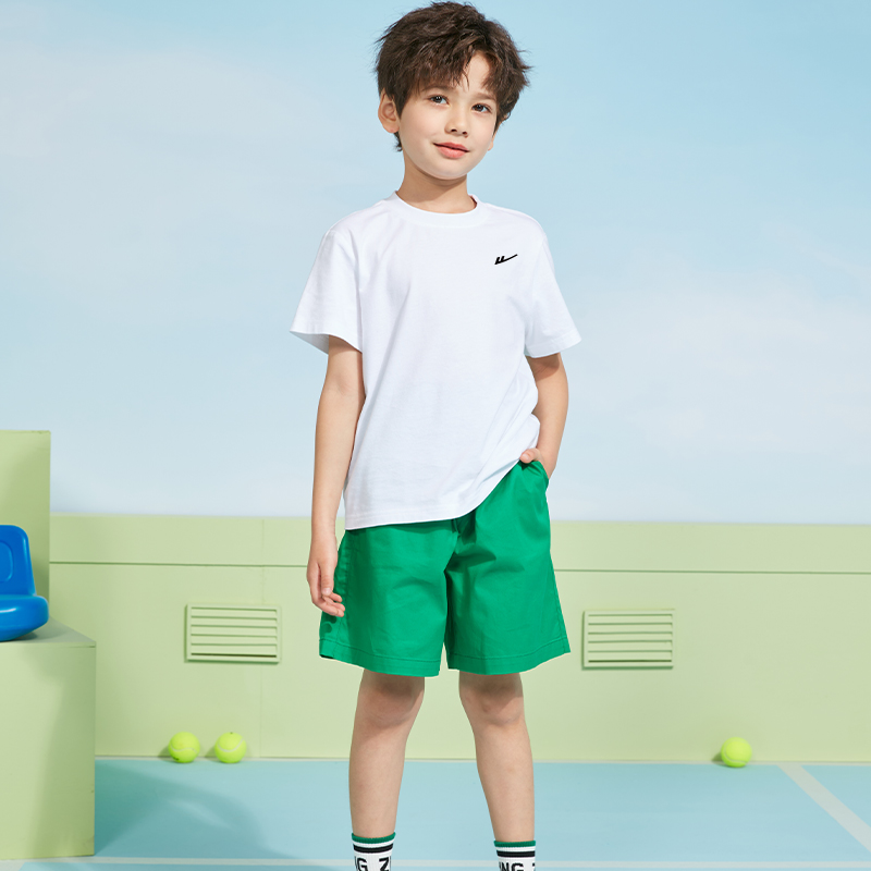 WARRIOR Футболка White/Black Logo Kids' — фото 4