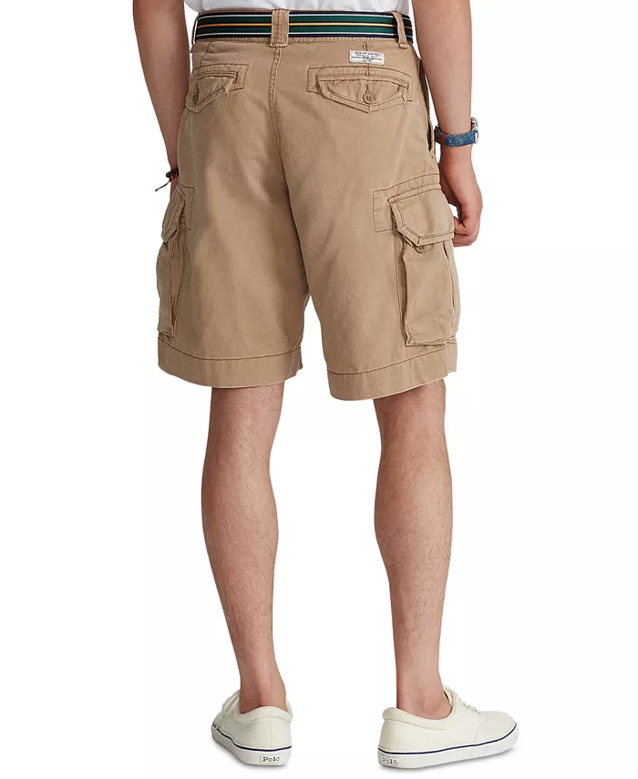 Мужские шорты, 10.5" Classic Gellar Cargos Polo Ralph Lauren, коричневый/бежевый — фото 2