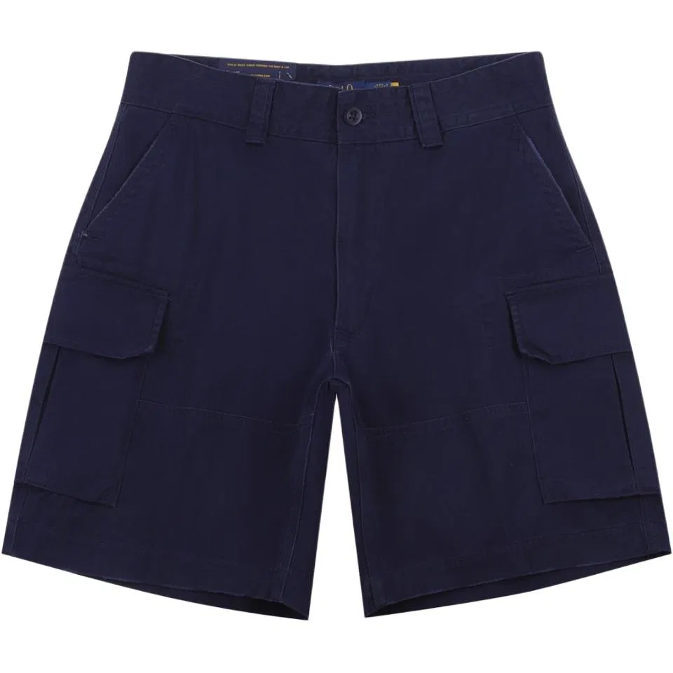 Шорты из твила с карго-карманами Polo Ralph Lauren, Dark Marine Blue