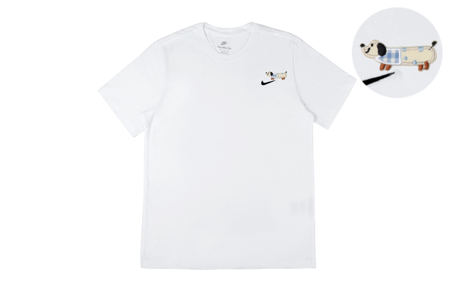 

Спортивная футболка мужская белая Nike, белый