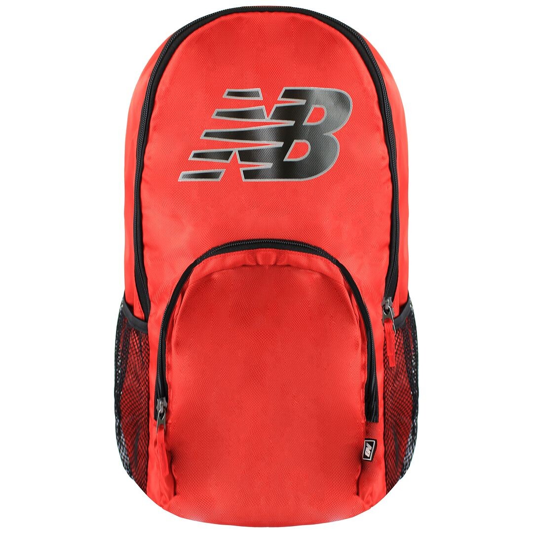 

Водитель с рюкзаком New Balance, красный