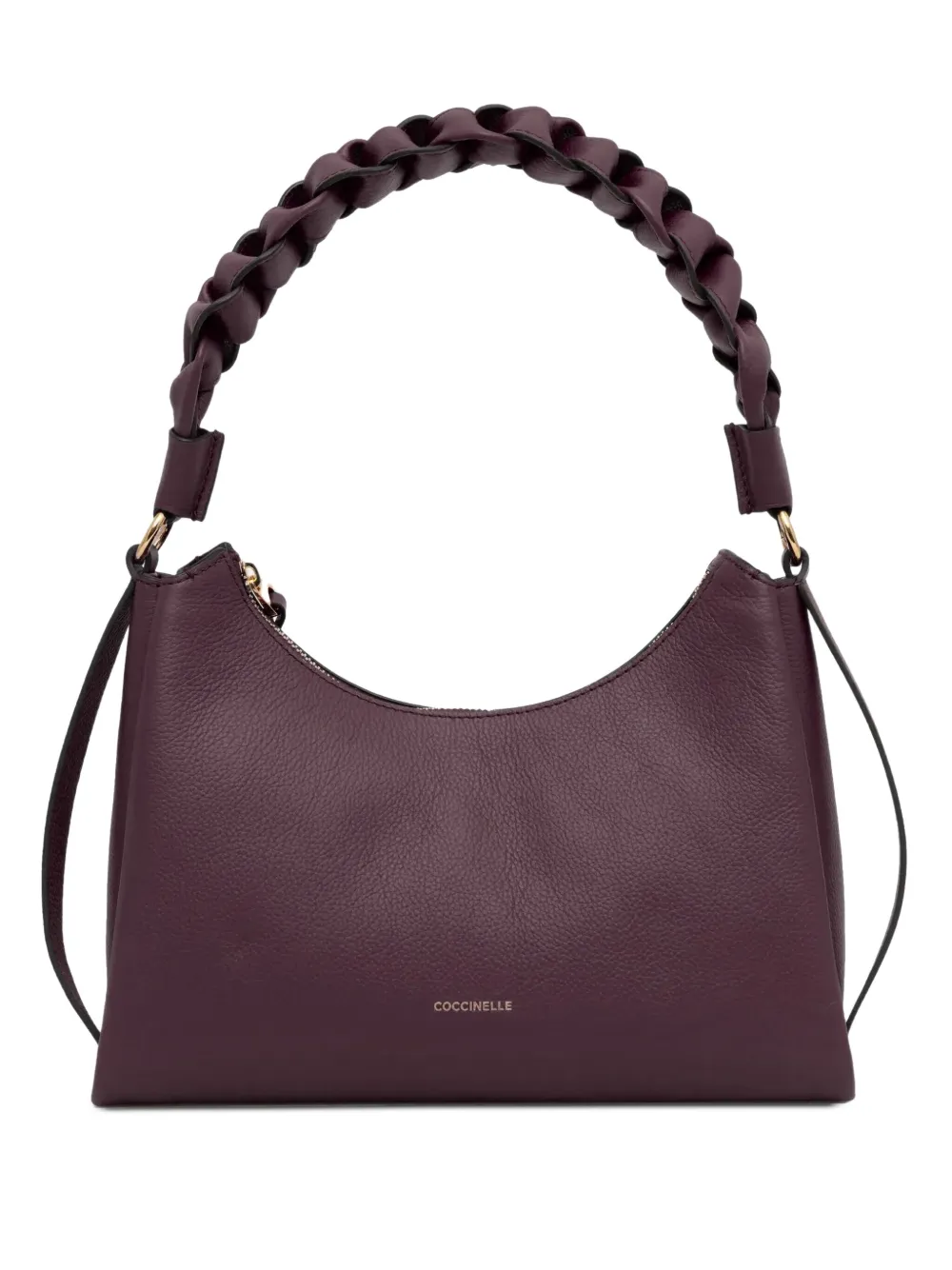 

Маленькая сумка на плечо Boheme с плетеной ручкой Coccinelle, красный