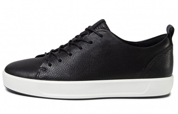 

Кеды Ecco Skateboard Shoes Men Low-Top Black