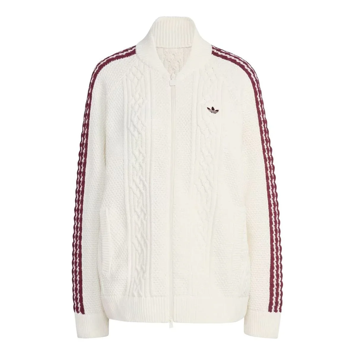 (WMNS) Спортивная майка Adidas Archive Cutline Knit Track Top 'Off White'