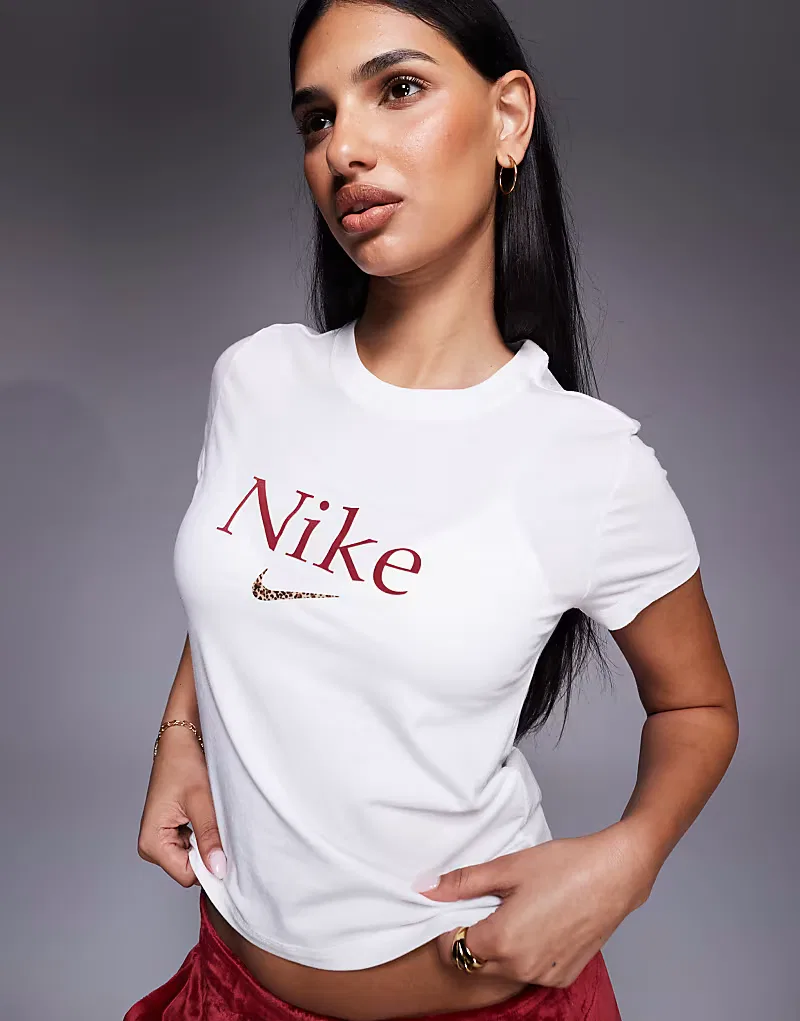 Футболка Nike Chill с логотипом, белый — фото 3