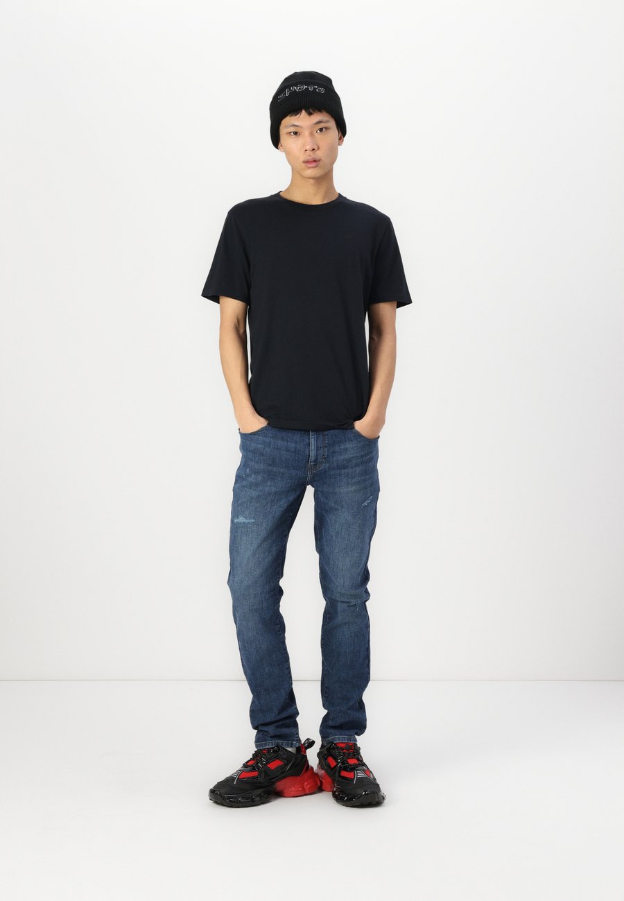 

Футболка Hollister Co. Icon Crew T-Shirt 7-Pack, Black