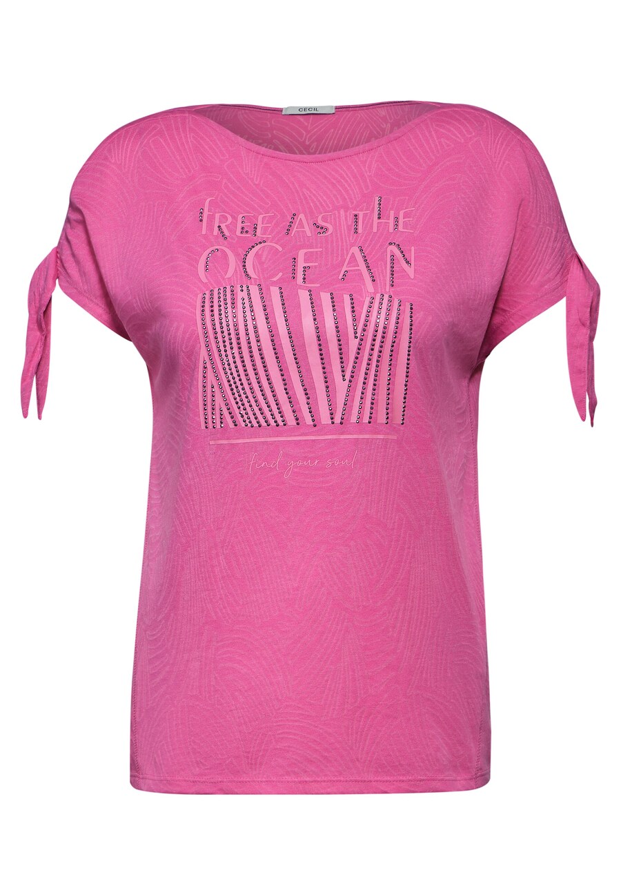 

Футболка CECIL Shirt, цвет fuchsia/rose