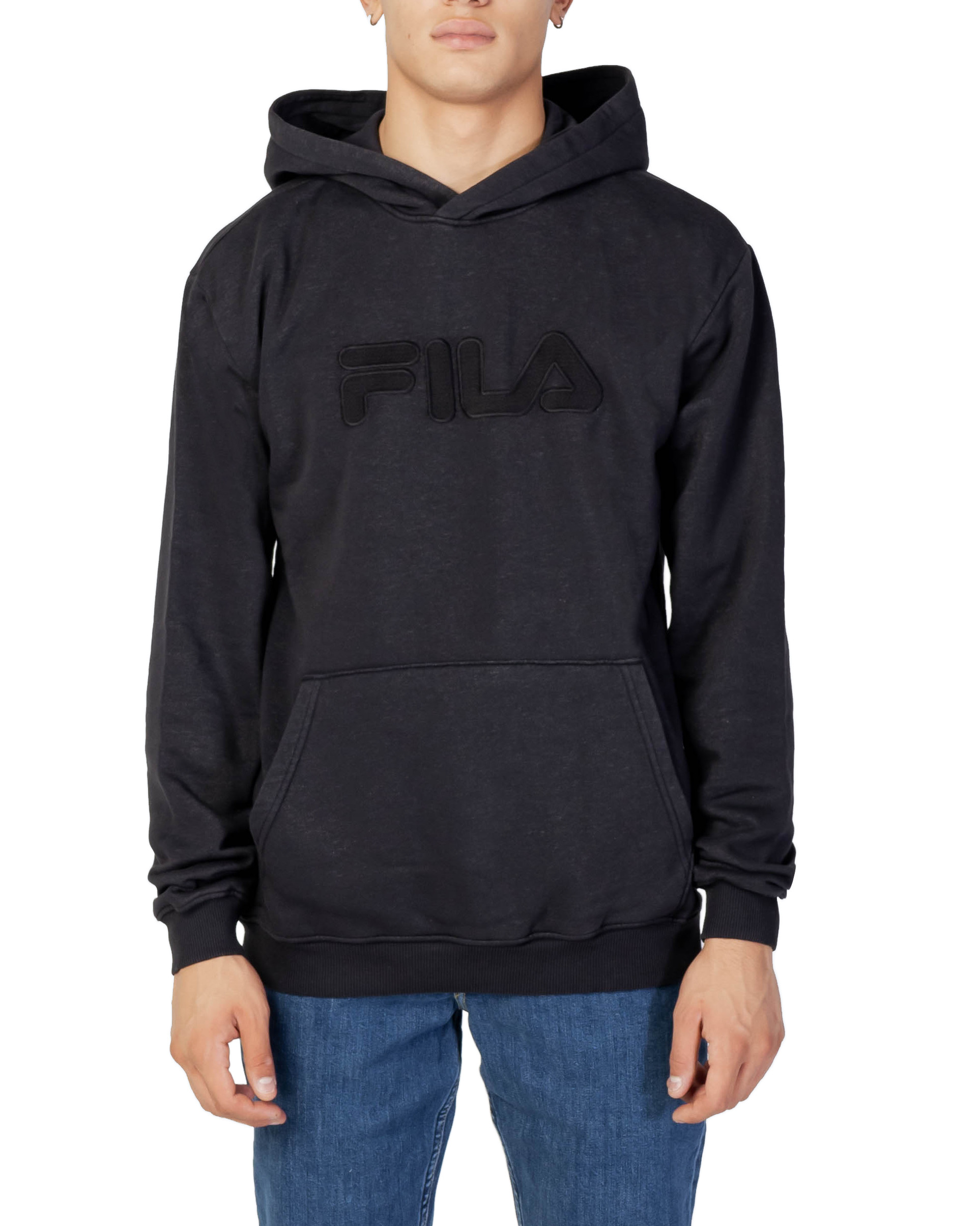 

Толстовка мужская Fila с большим логотипом, черный