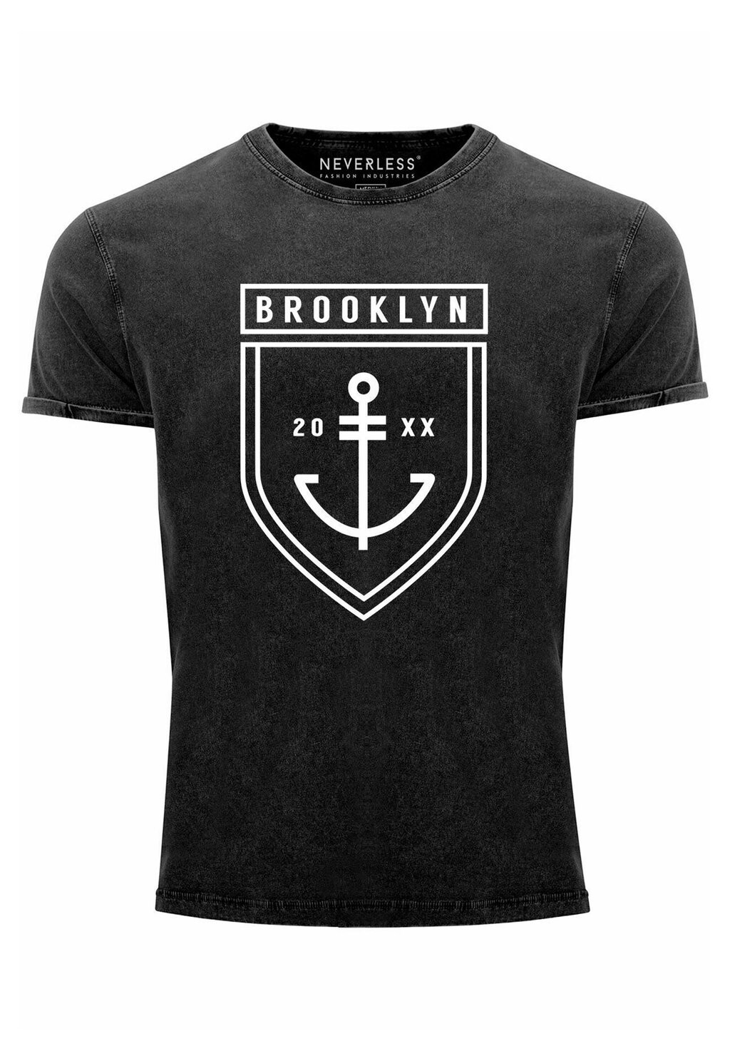 

Футболка с принтом COOLES ANGESAGTES VINTAGE BROOKLYN ANKER AU Neverless, черный