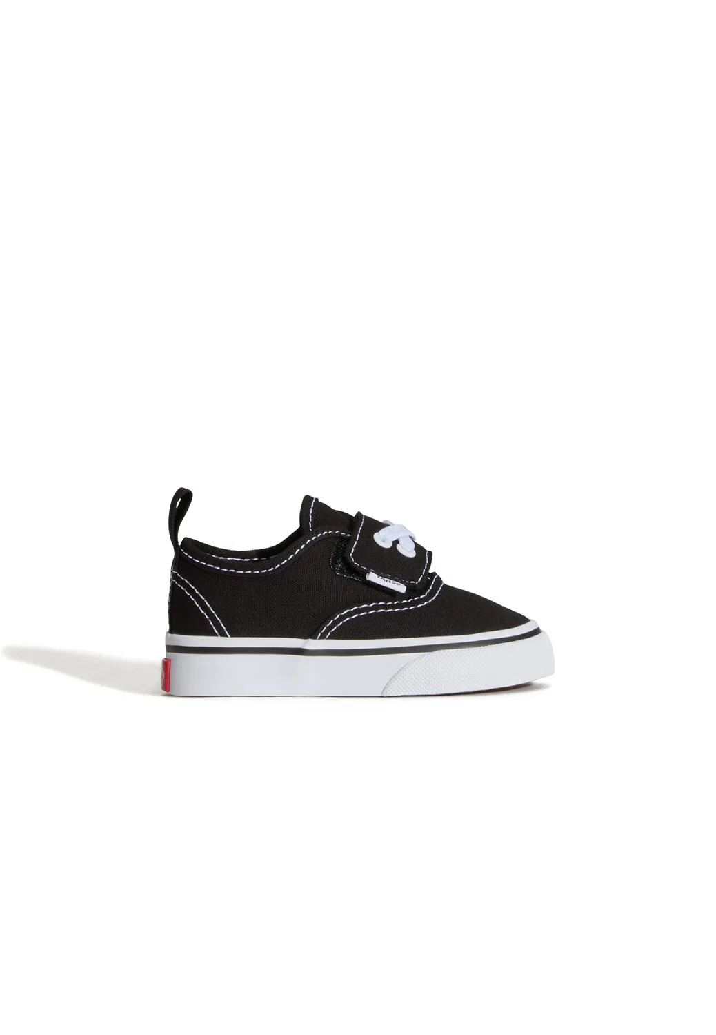 Туфли на плоской подошве 'Authentic Elastic Hook And Loop' Vans, Black — фото 2