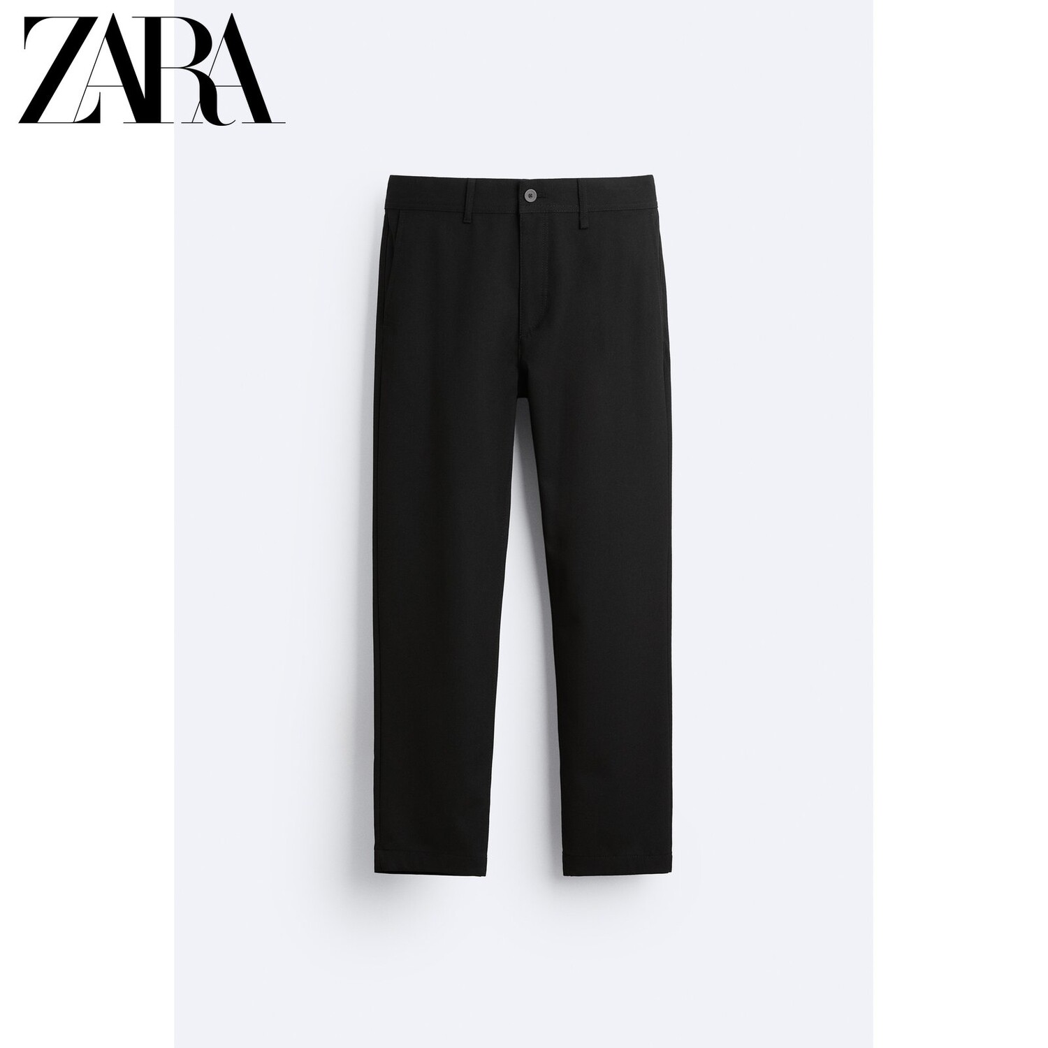 

Брюки мужские Zara текстурированные, черный