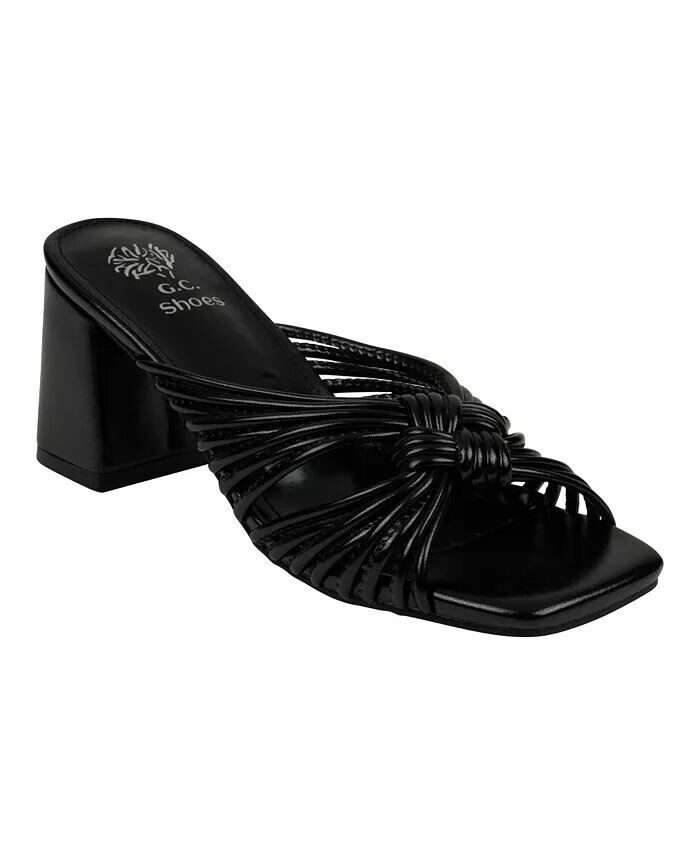 

Женские босоножки Josie на каблуке с ремешками GC Shoes, черный